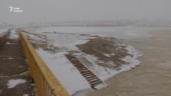 Негода під Генічеськом біля Криму: на місці чергують ДСНС, поліція та військові ЗСУ (відео)