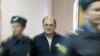 Sergei Krivov, pictured here in detention before starting his hunger strike (file photo)