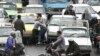A street fight in heavy traffic in Iran. File photo
