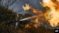 Танковый огонь ВСУ на Донецком фронте, март 2024 года