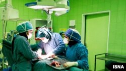 File photo - An operating room in an Iranian hospital.
