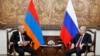 Армениянын премьер-министри Никол Пашинян жана Орусиянын президенти Владимир Путин. 2026-жылдын 1-сентябры, Бишкек шаары.