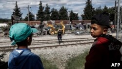 Idomeni, Greqi - foto arkivi