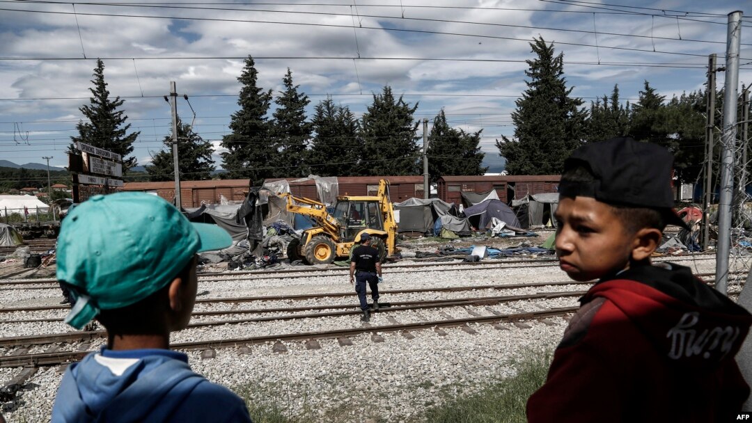 Djeca migranti, arhivska snimka