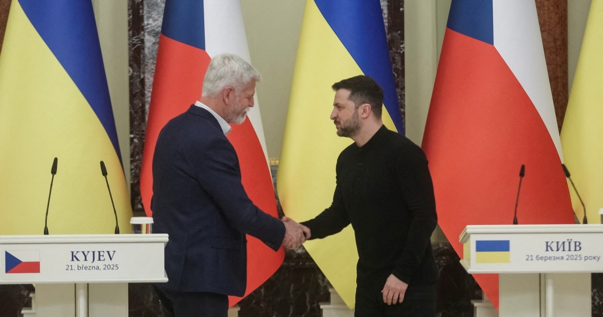 Зеленський прибув на зустріч із президентом Чехії Зеленський прибув на зустріч із президентом Чехії