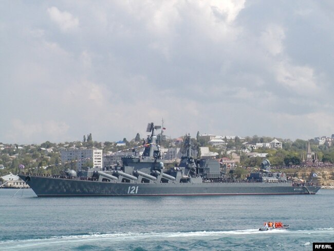 Крейсер "Москва", Російський флот, (фото: Володимир Притула)
