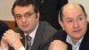 Potpredsjednik Nove srpske demokratije Goran Danilović i Predrag Popović, lider Nove srpske demokratije, februar 2009