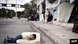 Migranti u Grčkoj, arhivski snimak 