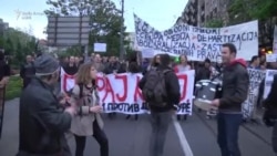 Vazhdojnë protestat kundër Vuçiqit