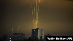 Запуск российских ракет из Белгородской области по Украине (архивное фото)
