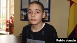 14-летний Айк Арутюнян (фотография из Facebook)
