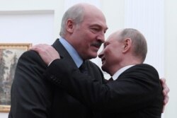 Александр Лукашенко и Владимир Путин