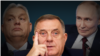 Premijer Mađarske Viktor Orban, Milorad Dodik, bivši predsjednik Republike Srpske i ruski predsjednik Vladimir Putin