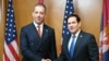 Marko Đurić, ministar vanjskih poslova Srbije i Marco Rubio, američki državni sekretar, u Vašingtonu, SAD, 17. jula 2026.