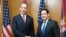 Marko Đurić, ministar vanjskih poslova Srbije i Marco Rubio, američki državni sekretar, u Vašingtonu, SAD, 17. jula 2026.