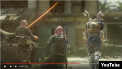 "Vəzifə borcu" oyunundan kadr