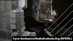 Зройнований дім у Водяному, Донецька область, 1 листопада 2016 року