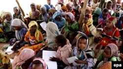 Aid groups fear they won't be able to help the millions of Darfur refugees, many of whom are in desperate circumstances.