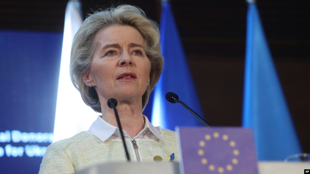 European Commission President Ursula von der Leyen (file photo)
