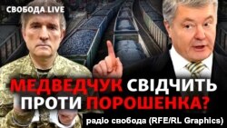 За словами Медведчука, Петро Порошенко забезпечив ухвалення необхідних рішень в усіх українських інстанціях. У Порошенка ці твердження заперечують.