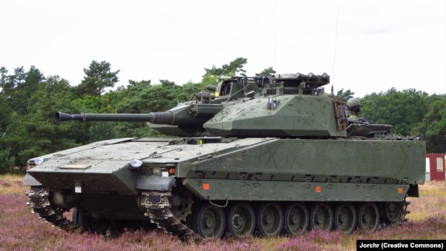 Шведската Combat vehicle 90