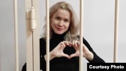 Maria Ponomarenko responded to RFE/RL's written questions from her jail cell.