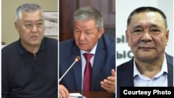 Бектур Асанов, Исмаил Исаков и Кенешбек Дуйшебаев.