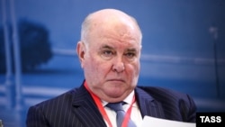 RUSSIA - Deputy Foreign Minister Grigory Karasin attends the 6th World Congress of Russian Compatriots Living Abroad, Moscow, October 31, 2018.