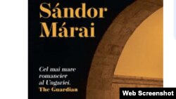 Hungary, Moldova, Divorce in Buda Fortress, by Sandor Marai, front cover
