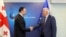 პრემიერი ირაკლი ღარიბაშვილი ხვდება ევროკავშირის საგარეო პოლიტიკის ხელმძღვანელს, ჟოზეპ ბორელს. ბრიუსელი, 2022 წლის 18 მაისი. 