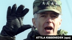 US General Wesley Clark in 1998. Clark met Mladic face-to-face in 1994.
