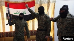 Джихадисты из Ирака перед отправкой в Сирию. Иллюстративное фото 