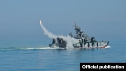 Військові навчання Чорноморського флоту Росії у Чорному морі