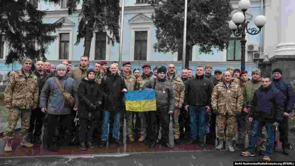 &laquo;Кіборги&raquo; з різних&nbsp;підрозділів ЗСУ та добровольчих батальйонів 