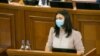 Natalia Moloșag, noul avocat al poporului (ombudsman), obținând votul de încredere al Parlamentului