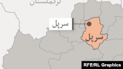 ولایت سرپل در نقشه افغانستان 