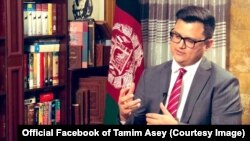 تمیم عاصی رئیس انستیتوت مطالعات صلح و جنگ افغانستان