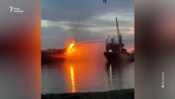 Пожежу на цивільному судні, що виникла внаслідок удару російського безпілотника, ліквідували