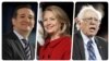 پیروزی کروز و رقابت نزدیک کلینتون و سندرز در انتخابات مقدماتی آيووا