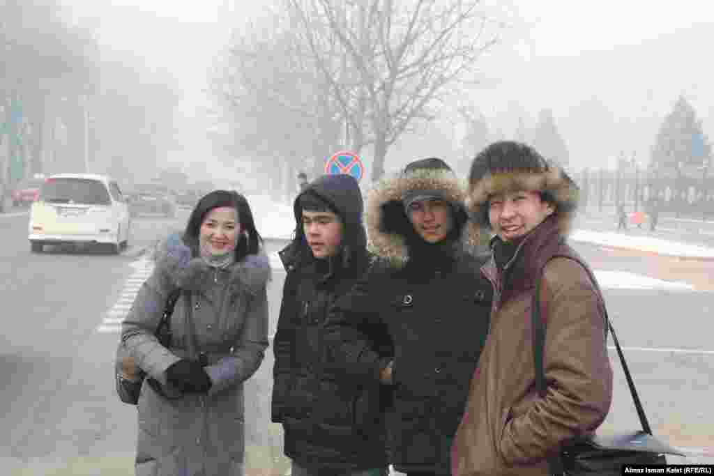 Зима. Бишкек.