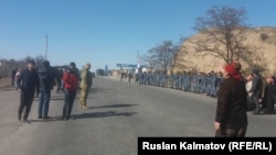 Базар-Коргондогу жол тосуу аракети.