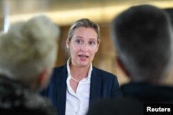 Alice Weidel , una din liderele AfD, Stuttgart, 14 martie 2021.