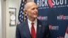 US Senator Rick Scott, a Republican of Florida, before being interviewed by RFE/RL in Washington on August 4