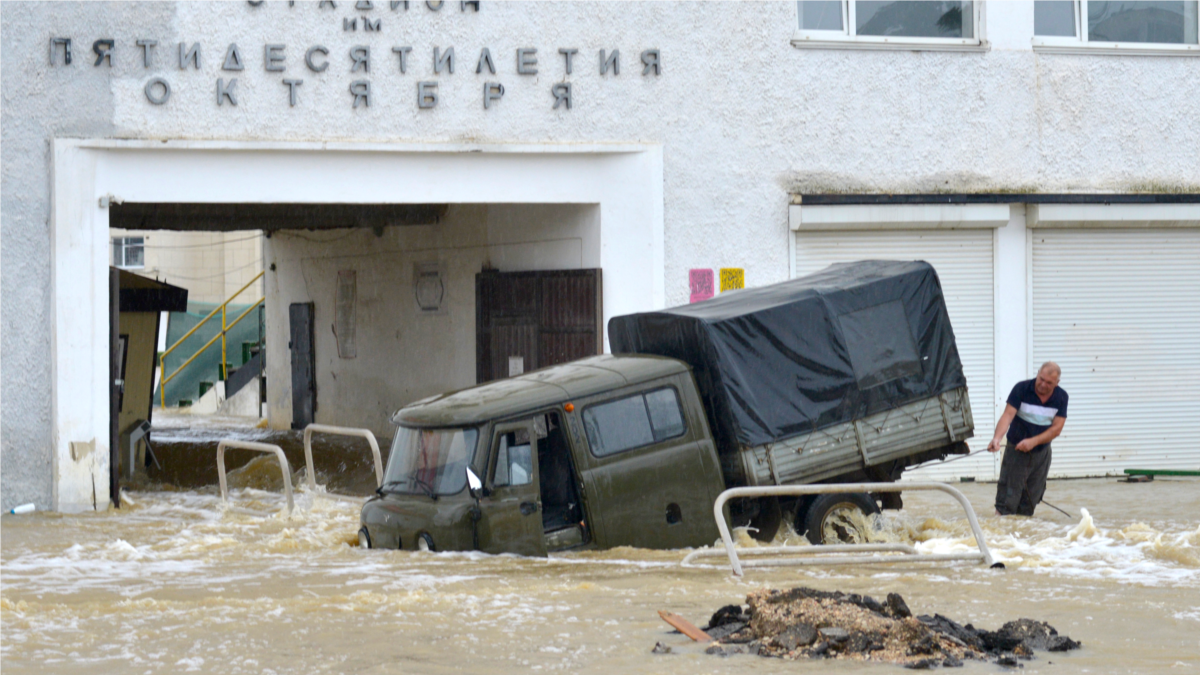 Flooding Forces More Than 1,500 From Homes In Southern Russia