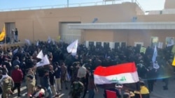 Iraqi Protesters Storm U.S. Embassy In Baghdad Over Air Strikes