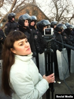 Ирма Крат на Майдане