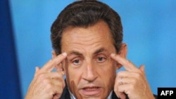 French President Nicolas Sarkozy (file photo)