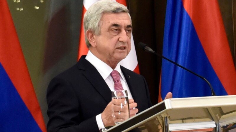 Ерменскиот претседател Саркисјан во посета на Грузија 