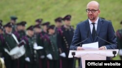 Belgium - Belgian Prime Minister Charles Michel.