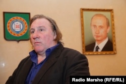 Gérard Depardieu în Cecenia